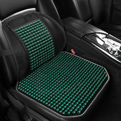 Summer Wooden Bead Cushion Car: Cool pad