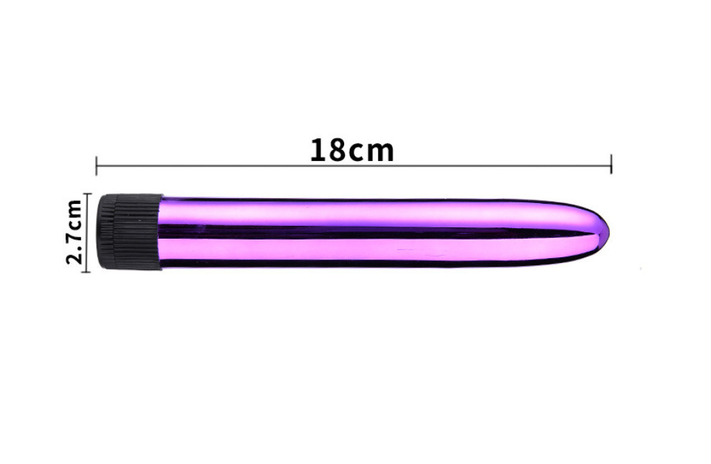 7-Inch Bullet Vibrator Stick, ABS Body, Multi-Speed Vibration, Wholesale — detail image 2