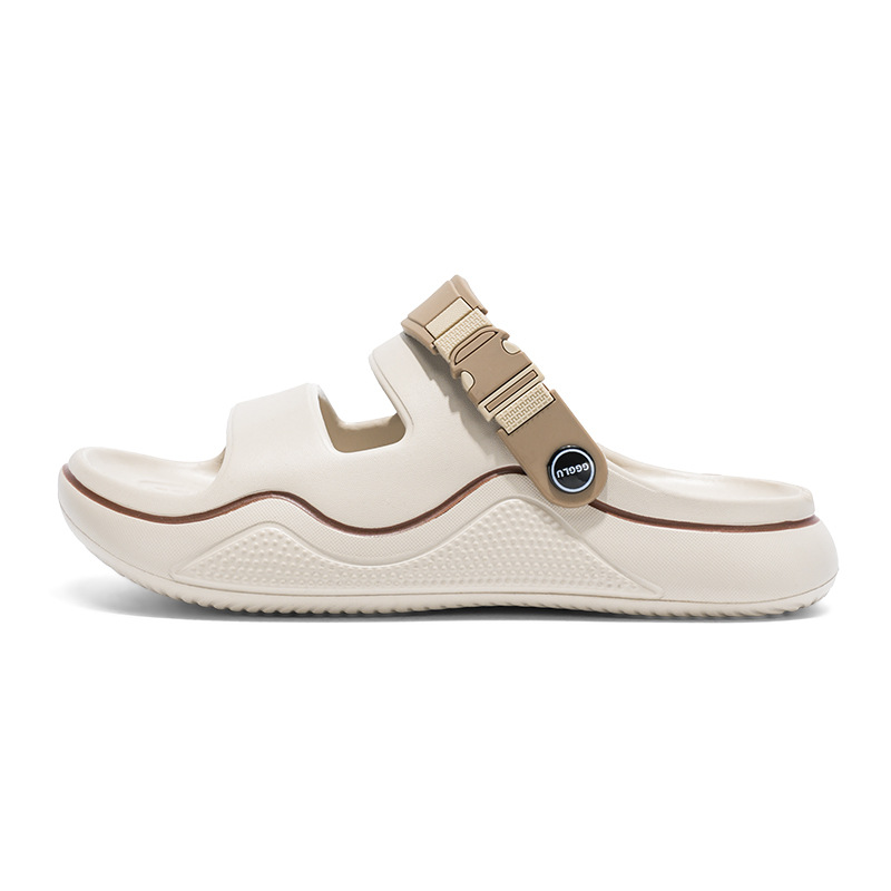 Sandalias de pelo para hombre verano nuevo estilo deportivo nuevo estilo de conducción zapatillas de doble uso al aire libre para hombre zapatos de playa de gran tamaño