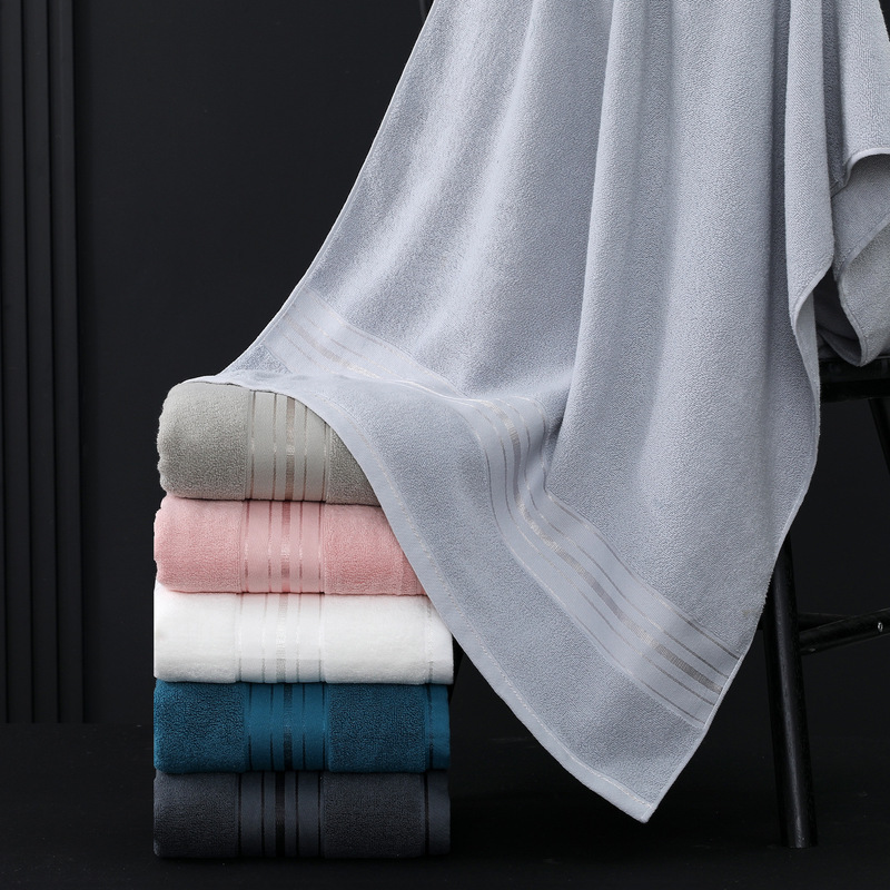 100% Pure Cotton Bath Towel, Thickened and Highly Absorbent, Suitable for Commercial Use, Gifts, Company Benefits, and Home Use for Wiping the Body, Large Bath Towel with the Option to Embroider Logo 100% Pure Cotton Bath Towel, Thickened and Highly Absorbent, Suitable for Commercial Use, Gifts, Company Benefits, and Home Use for Wiping the Body, Large Bath Towel with the Option to Embroider Logo