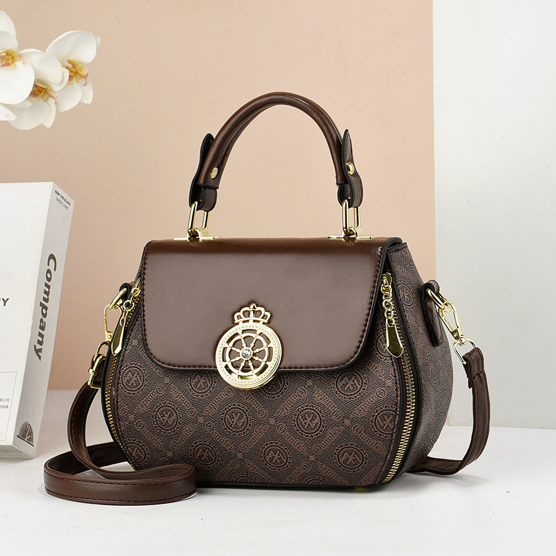 Regalo de hombro nuevo bolso de mujer de gran capacidad 2025 fábrica de comercio exterior de moda bolso de hombro universal