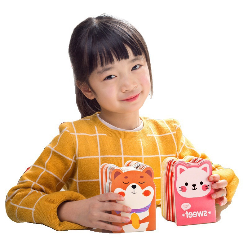 (2개) 초등학생 선물용 소형 노트북 1학년 교실 학기말 선물 휴대용 휴대용 소형 주머니