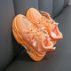 [Hot Selling in Store] Girls' Sports Shoes 2025 Summer New Children's Hollow Dad Soft Sole Breathable Boys' Shoes