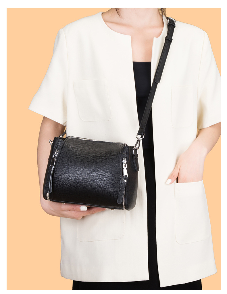 Genuine Leather Crossbody Bag