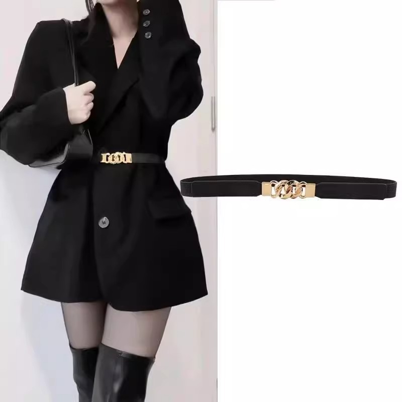 Fashionable metal belt