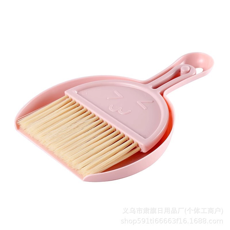 家用桌面迷你扫把儿童小扫把带簸箕套装键盘洁刷桌面清洁物扫刷迷|undefined