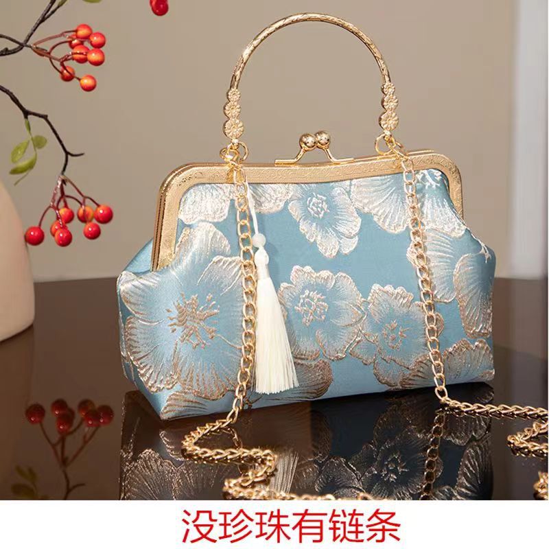 블루 [진주 체인 없음]