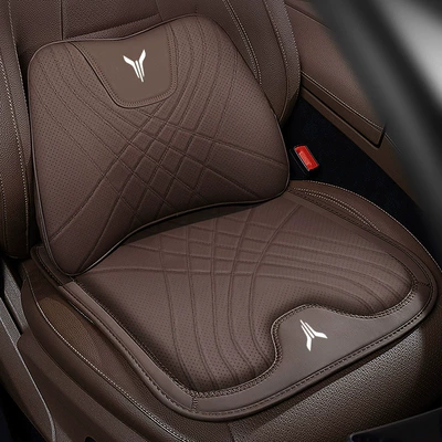 Waist support, Suitable for Lantu Car - chestnut-brown-seat-cushion-lumbar-support