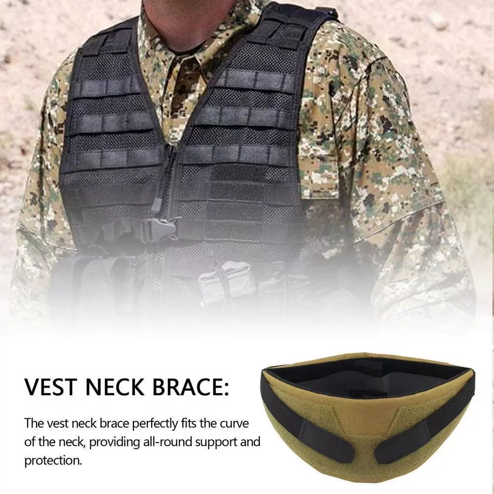 Открытый спортивный тактический жилет универсальный шея охота стрельба шея воротник коврик EVC подкладка шея защитный коврик