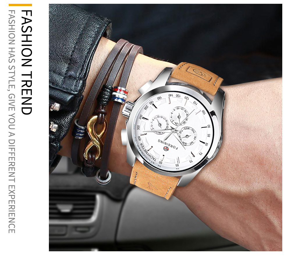 Men's Mechanical Watch Automatic Functional Glow In The Night_voghion.com