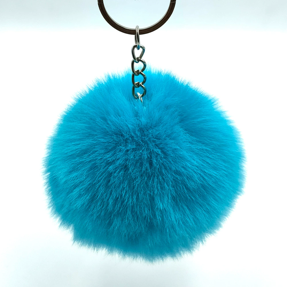 Multicoloured puffer ball, keychain with accessories, (Physicals), 8cm, DIY