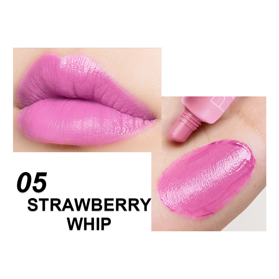 PAGE VINE Soft Foam Light Foam Lip Mud Mat Nude esmaltado labial terciopelo de color transfronterizo duradero
