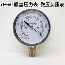 YE-60/YE75Ĥ��ѹ����΢ѹ��ձ���ѹ��-20/-30/-100KPA/-10KPA-0