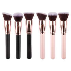 Single bb cream makeup brush, round head powder brush, flat head foundation brush, oblique head contour brush, Cangzhou makeup brush
