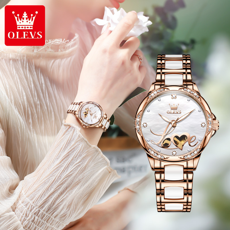 2025 New Oris Brand Watch Fully Automatic Mechanical Watch Douyin Popular Internet Celebrity Niche Women's Watch