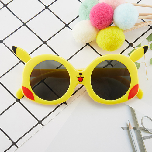 New Children's Sunglasses Cute Kids Cartoon Anti-UV Sunglasses Kids Boys Baby Glasses Wholesale