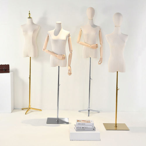 Korean-style clothing store mannequin props female half-body women's clothing window display mannequin clothing rack wedding dress mannequin stand