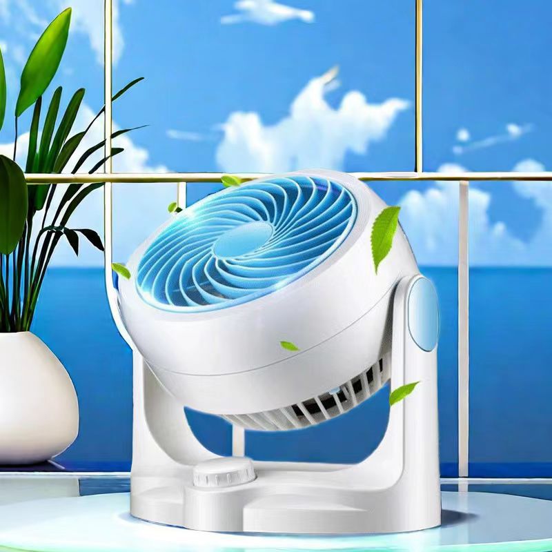 益度空气循环扇涡轮电风扇家用空调空气对流扇换气台式小迷你风扇