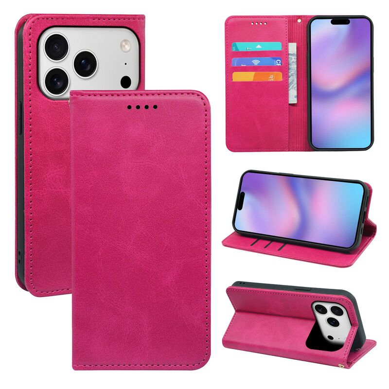 Suitable for Apple iPhone 17 Mobile Phone Leather Case, Calfskin Strong Magnetic iPhone 18 Mobile Phone Case Flip Cover Protective Case 16 Suitable for Apple iPhone 17 Mobile Phone Leather Case, Calfskin Strong Magnetic iPhone 18 Mobile Phone Case Flip Cover Protective Case 16
