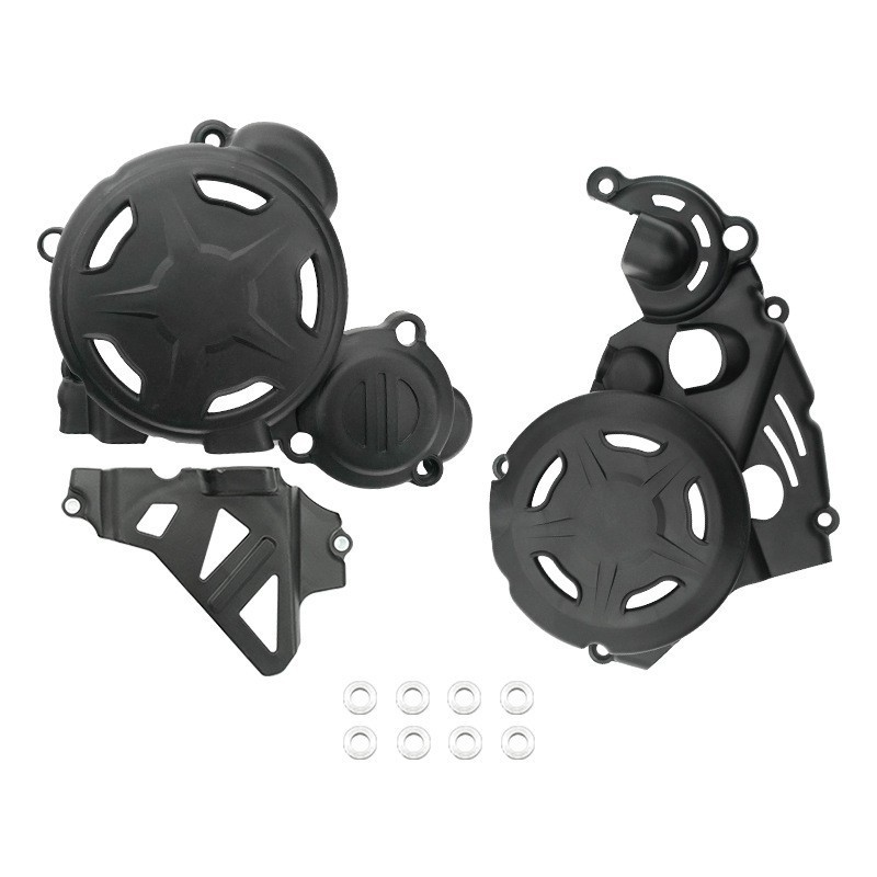 Loncin YBS300 エンジン保護シェルオフロードバイク修正磁気カバークラッチ小さなチェーンカバーに適しています|undefined
