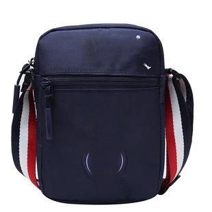 Fashion Printed Letter Logo Crossbody Bag New Car Stitching Canvas Mobile Phone Bag Outdoor Sports Girl's Shoulder Bag