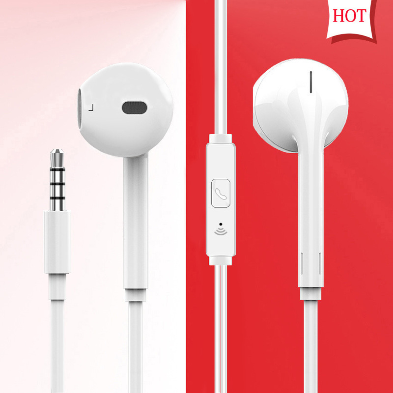 Suitable for Apple Huawei Xiaomi Mobile Phone In-Ear Headphones Fully Compatible with Android 3.5mm Gift Band Mai Small Headphones