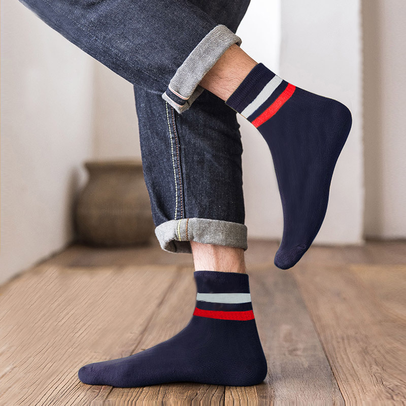 Summer thin breathable sports antibacterial socks