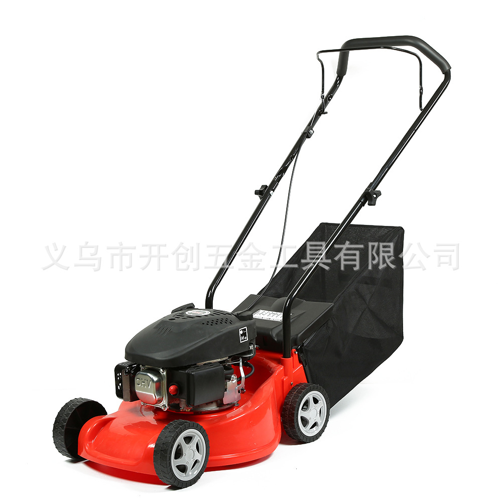 16寸手推/自走1P56F 汽油铁底盘草坪机/割草机/剪草机 园林草坪机