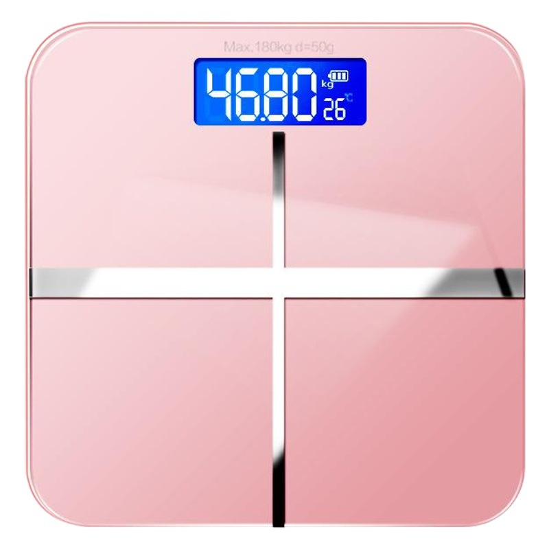 Báscula de Grasa Corporal Inteligente con Bluetooth e IA, Báscula de Peso Recargable para el Hogar, Báscula de Salud Transfronteriza, con Certificación CE