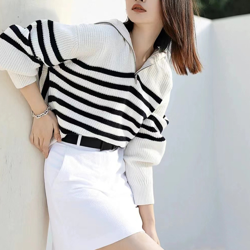 Oem Replacement Quality 800g Wool Blended Cos Style Autumn and Winter New Fashion Simple Women's Thickeneded Sweater Oem Replacement Quality 800g Wool Blended Cos Style Autumn and Winter New Fashion Simple Women's Thickeneded Sweater