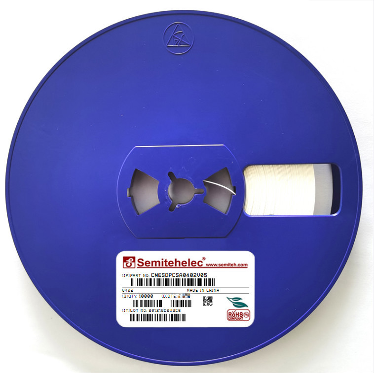 CMESDPCSA0402V05 ESD静电抑制器 0402 SEMITEH 全新原装正品