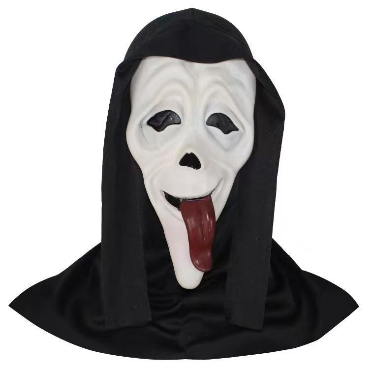 Cuentos extraños 4Vecna látex máscara luminosa cubierta de cabeza Halloween terror props fiesta image 21