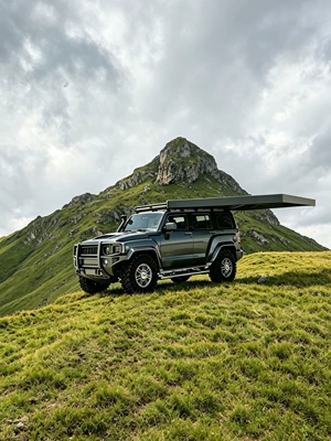 Car Side Canopy, Car Side: Avtomobil yan çətirləri