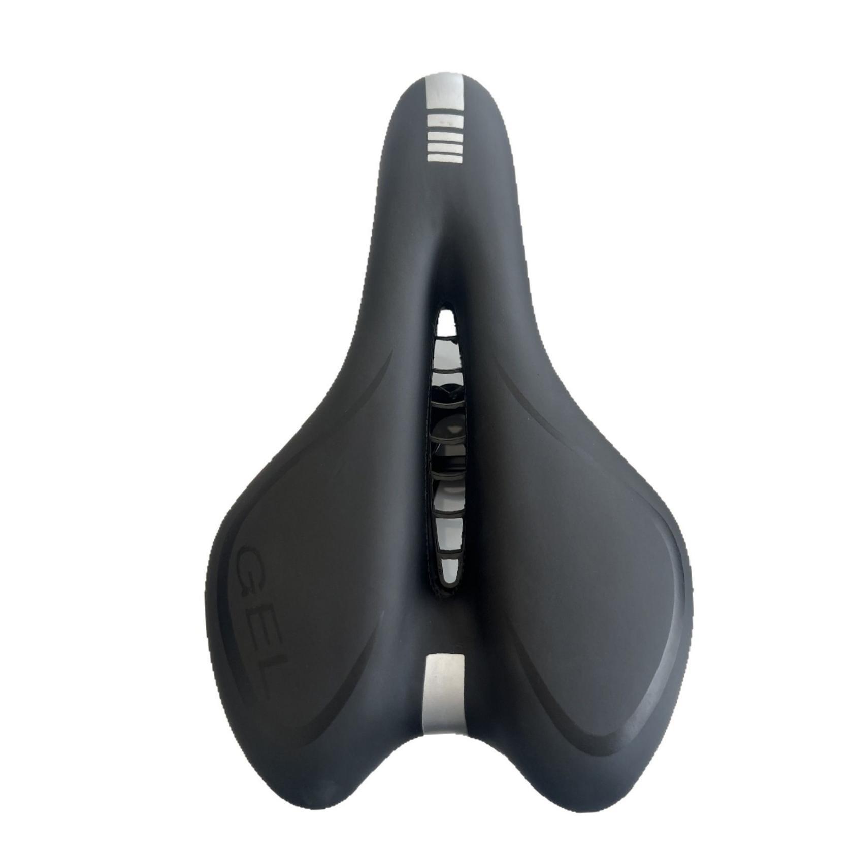 GEL silicona asiento de bicicleta de montaña sillín de carretera super suave y grueso cómodo amortiguador sillín de carretera