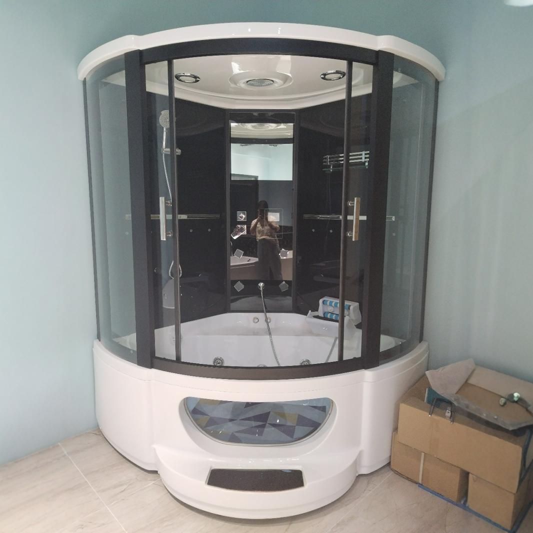 Baños interiores de vapor de Auwo proveedores de ducha de vapor doble sauna ducha de vapor baño general