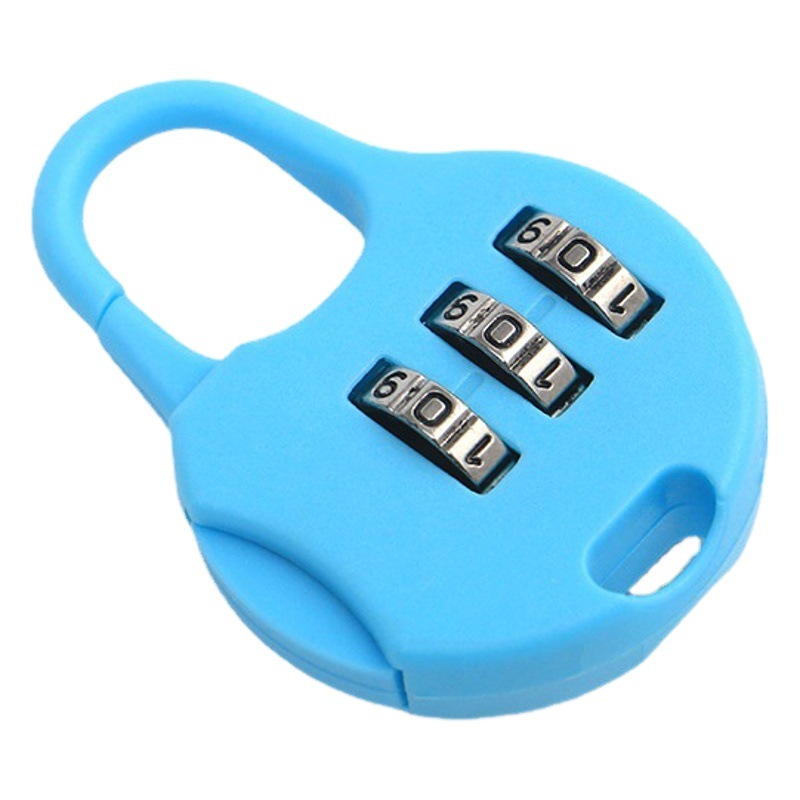 Plastic Password Padlock Pen Box Lock Mini Small Lock Household Drawer Lock Child Lock