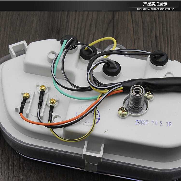 Scooter Neptune HS125T Fuxing-2 Superman QS150T medidor de conjunto medidor de código de combustible odómetro