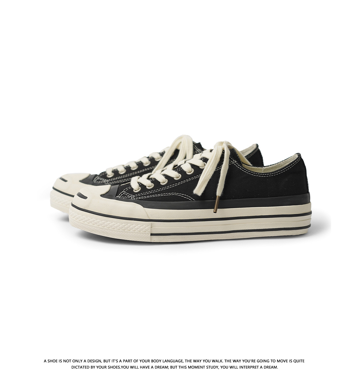 2024 nouvelles chaussures basses tendance en toile respirante à semelles épaisses pour hommes et femmes blanches, japonaises et_voghion.com