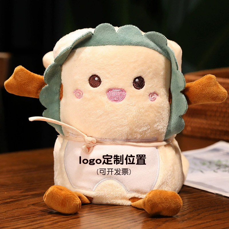 Картина Toast Plush Rolling Corporation Plush Bread Failan Velvet Single Air Conditioner Single Person Personal Personal Person