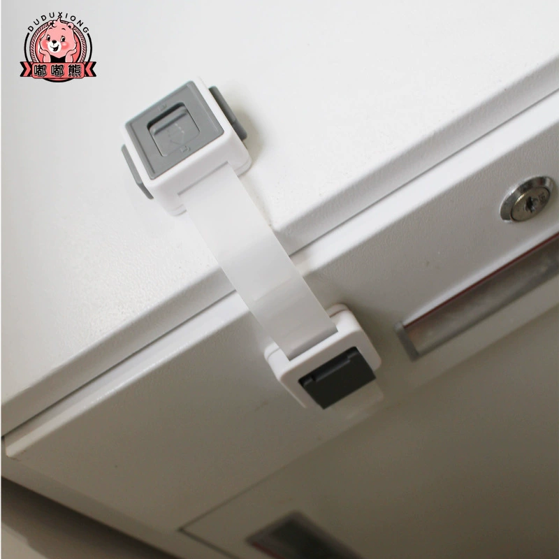 Dudu Baby Bear Многофункциональный защитный замок Детский Регулируемый Замок для ящика Холодильник Детский замок с защитой от защемления рук