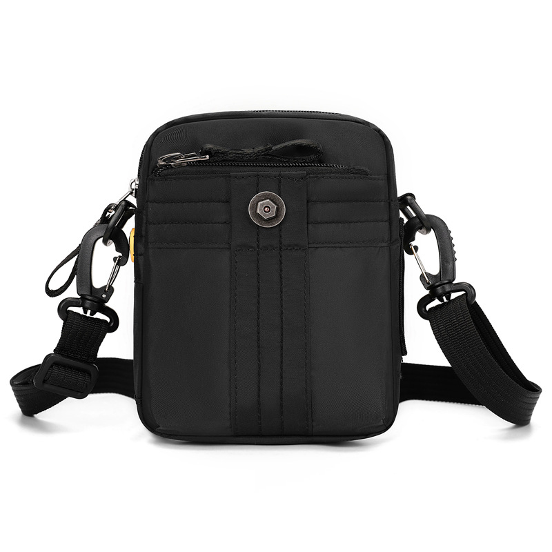 WEPOWER nuevo tipo de bolso de hombro para hombres, bolso de hombro portátil para viajar, bolso de cintura para llevar