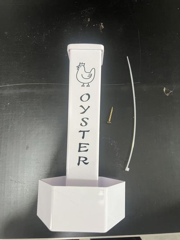 跨境鸡牡蛎壳喂食器和砂砾喂食器鸡配件自动悬挂栏栅喂鸡器新品|undefined