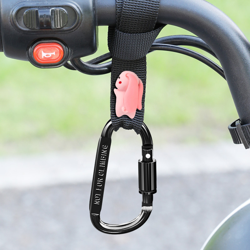 gancho de vehículo eléctrico frontal batería general bicicleta motocicleta gancho de casco para llevar hebilla