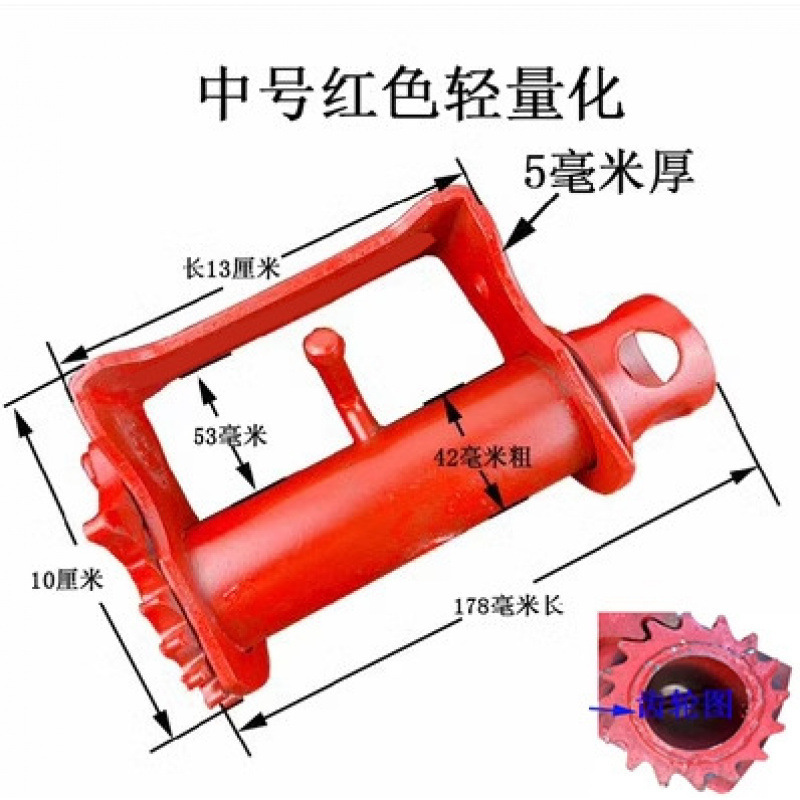 货车紧绳器 手动万能收紧器 紧固器重型汽车焊接拉紧绳器棘轮绞轮|undefined