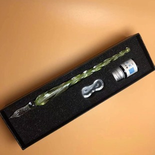 Factory supply Starry Sky series glass pen dip pen color ink suit student friend creative gift