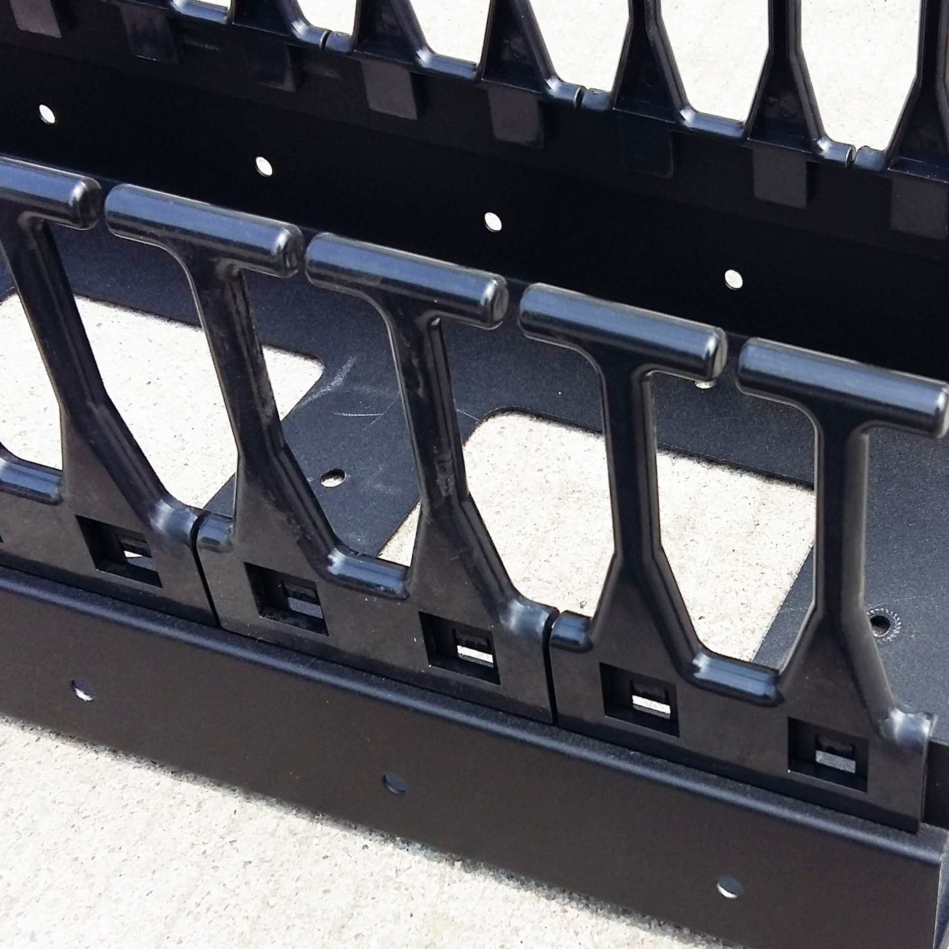 Сетевой кабельный шкаф 25 пластиковых кабельных рамы 1U кабельные рамы с канавками для обработки данных