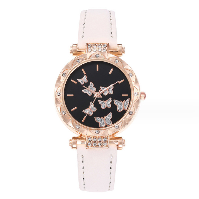 Casual Butterfly Buckle Quartz Women's Watches display picture 13