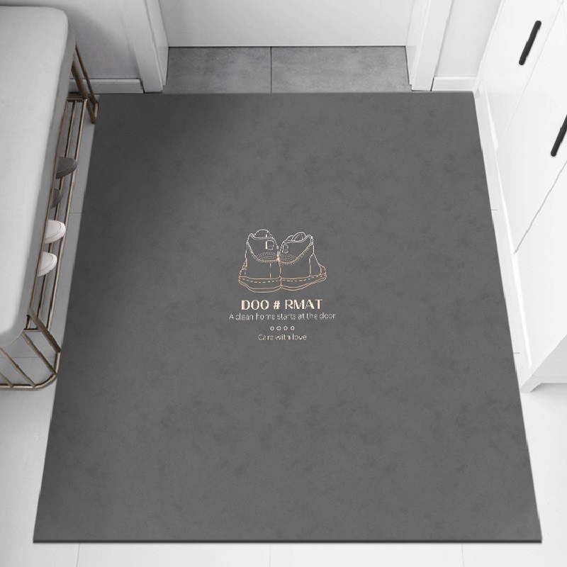Alfombra de puerta PVC alfombra de la puerta estera de la puerta del hogar antideslizante alfombra de corte