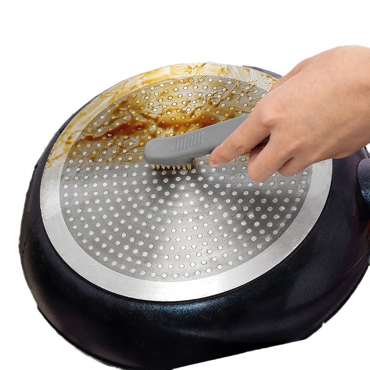 Cocina estufa de gas cepillo de limpieza cepillo de alambre cocina campana brecha eliminación de aceite de limpieza artefacto cepillo herramienta
