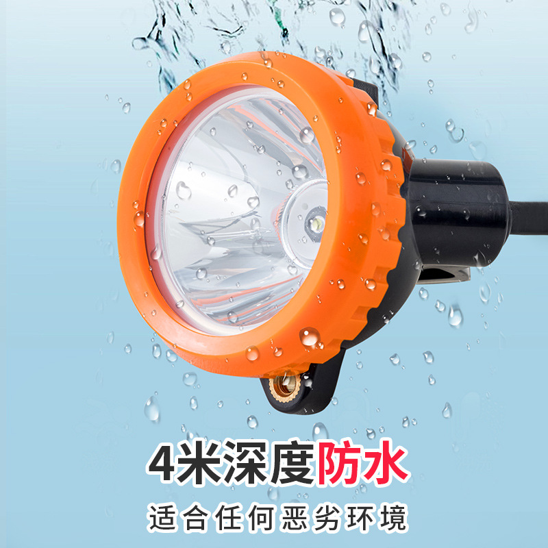 Fabricante de lámparas mineras al por mayor KL5LM, lámpara de cabeza de alta potencia, larga duración, impermeable y a prueba de explosiones para minas de carbón.